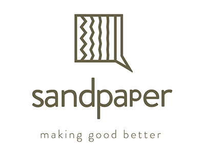 Logo design - Sandpaper