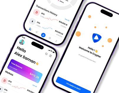 mobile application for cryptocurrency