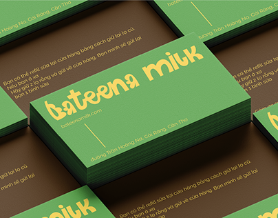 Bateena Milk - Personal Project