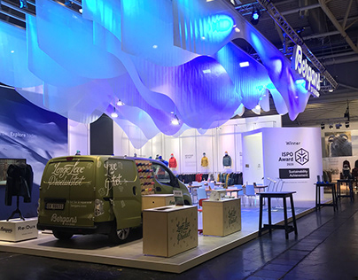ISPO booth for Bergans of Norway 2020