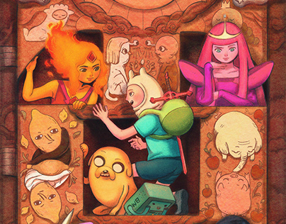 Adventure Time Variant Covers #1-6