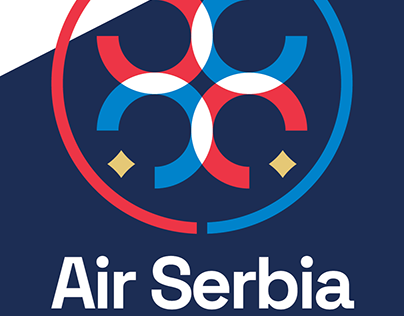 Air Serbia alternative visual identity - 2024
