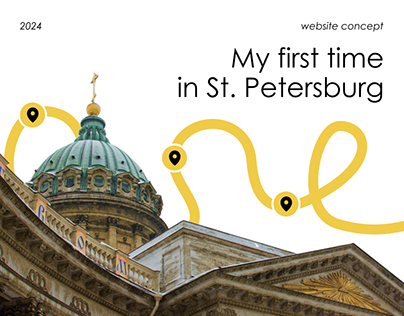 St. Petersburg Tour | Website Concept
