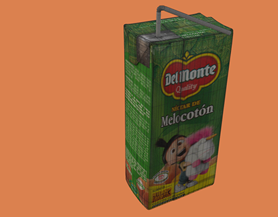 Fruit Juice 3D Box