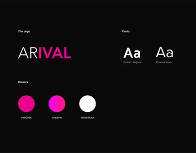ARIVAL brand and messaging