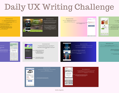 Daily UX Writing Challenge - Argento