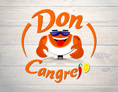 Logotipo / Cebichería Don Cangrejo