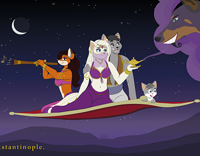 Catstantinople (an Anthro Cat Fable)