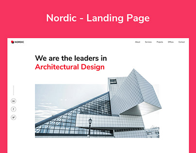 Nordic - Landing Page