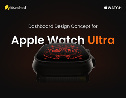 Apple Watch Ultra stats dashboard concept app