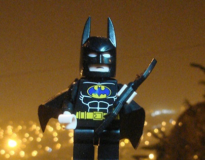 Batman Lego composition