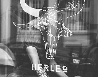 HERLEO logo design