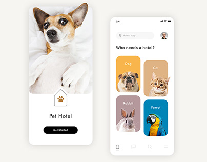Pet App Projects | Photos, videos, logos, illustrations and branding on  Behance