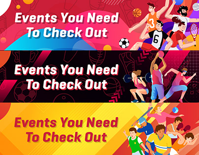 ActiveSG Events eNewsletter Mastheads