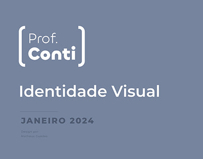 Prof. Conti - Identidade Visual