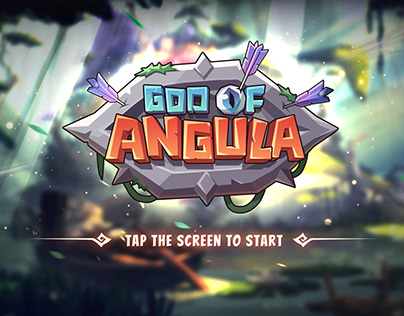 《GOD-Of-ANGULA_start 》 欧卡游戏UI概念设计+情绪版