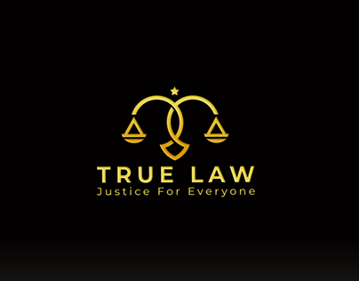 Luxury Simple True Law Logo Design