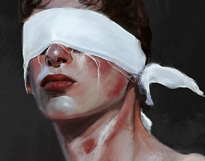 Blind..digital painting
