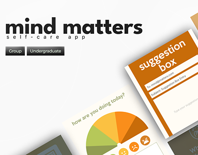 Case Study | App | Group | Mind Matters | Concept