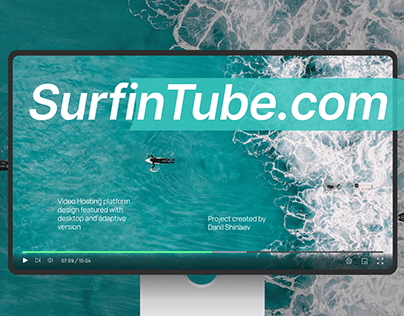 Project thumbnail - SurfinTube.com — video hosting for surfing fans