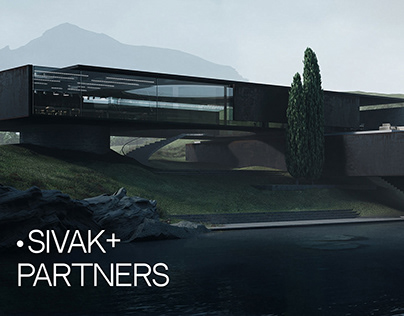 Website design for Sivak+Partners (redesign concept)