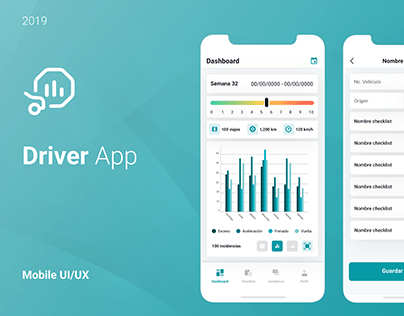 Driver App | Mobile UI / UX