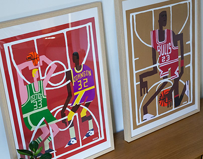 NBA Legends Posters