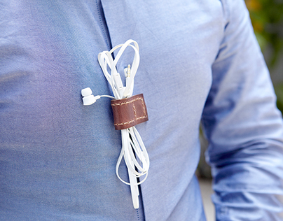 Magnetic Earbud Cord Organizer
