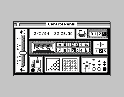 Macintosh control panel