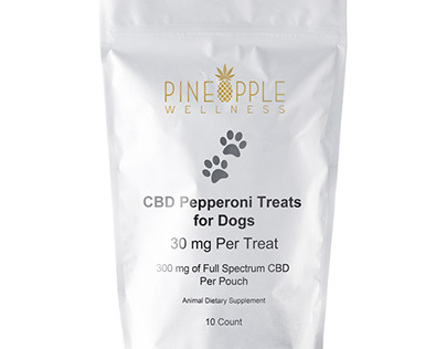 CBD Pepperoni Hemp Treats For Dogs 300mg