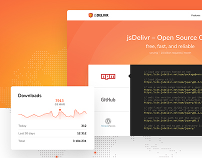 jsDelivr - Open Source CDN
