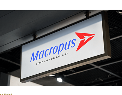 Branding for Macropus airport