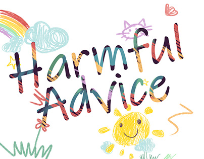 Children's book "Harmful advice"