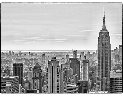 A Bird's-Eye View of Manhattan