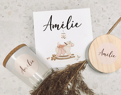 birth card Amélie