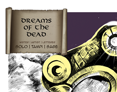 Graphic Novel Illustration: Dreams of the Dead by Solo