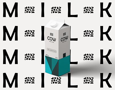 Milk packaging | Cow