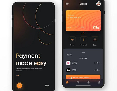Payment App UI Concept