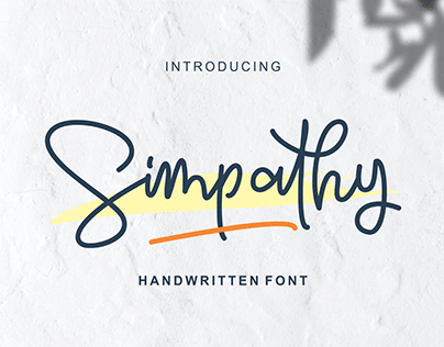 Simpathy Signature Font