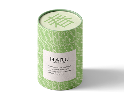 Дизайн упаковки Haru tea