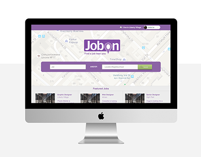JobOn Canada UI/UX Design