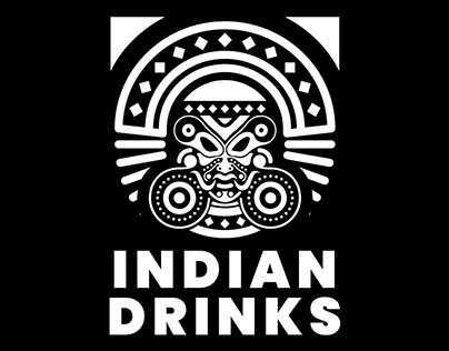 Indian Drinks Logo Concept & Brand Identity