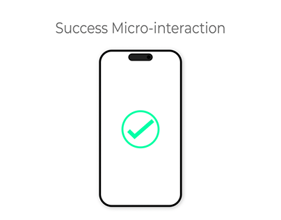 Success Micro-interaction