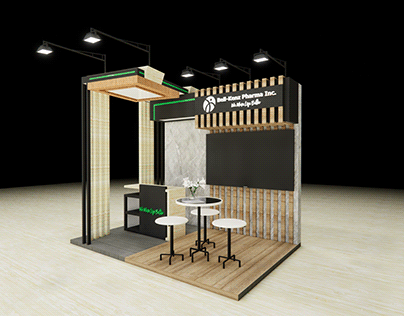 2x3 Meters Booth Design