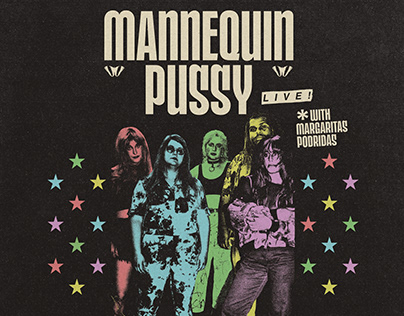 Mannequin Pussy tour poster