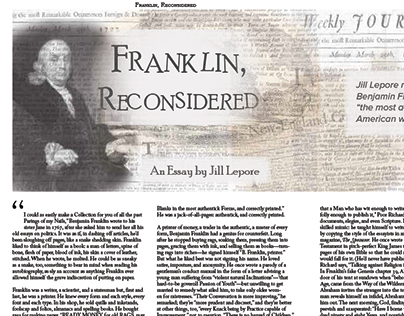 Franklin, Reconsidered