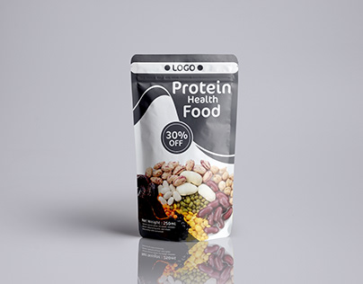 Protein Health Food pouch design