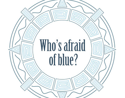 Who's afraid of blue ?