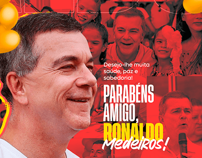 Parabéns Deputado Estadual Ronaldo Medeiros