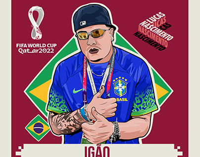 Figurinha Copa QATAR 2022 - IGÃO (FANART)